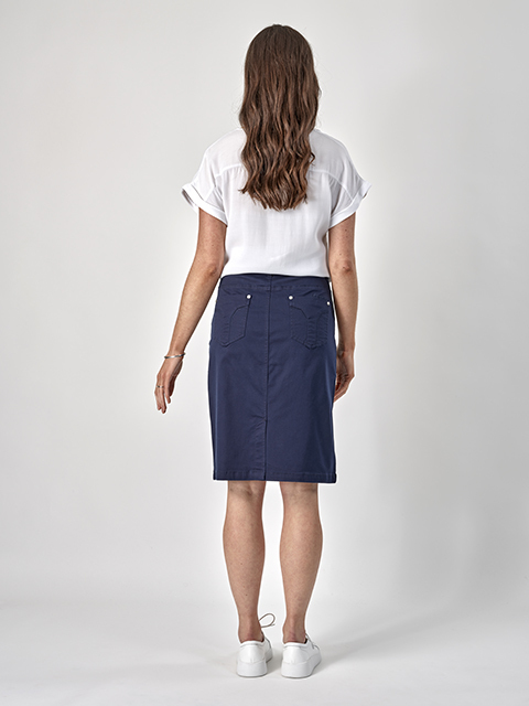 Vassalli Lightweight Skirt - Navy