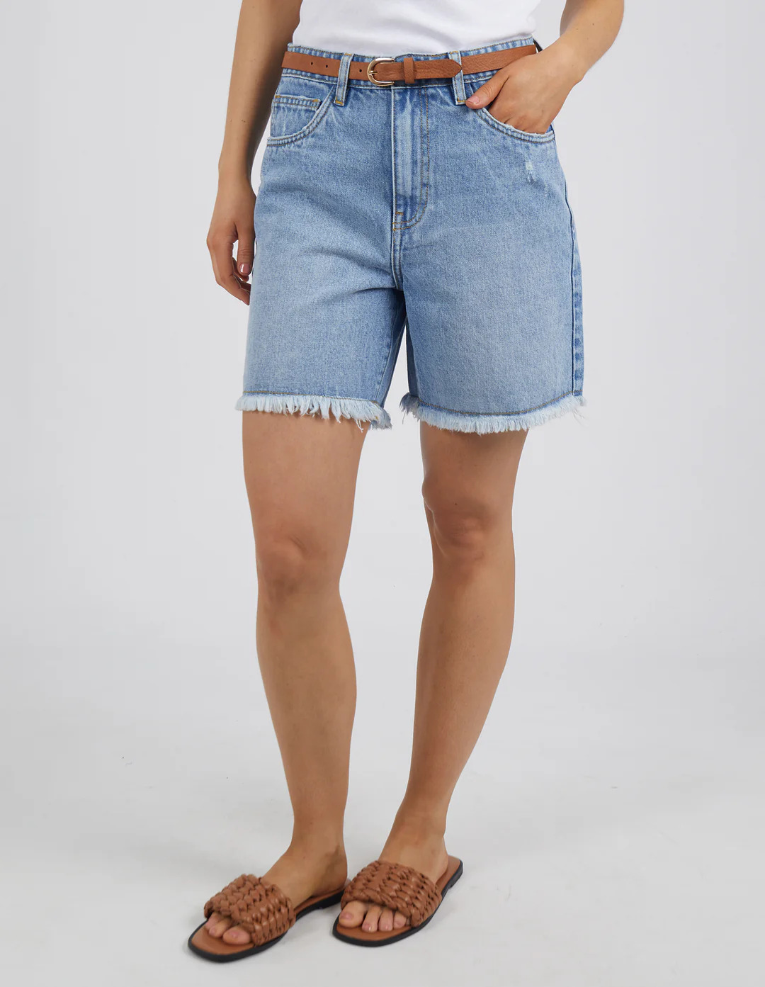Millie Short in 90's Vintage Blue