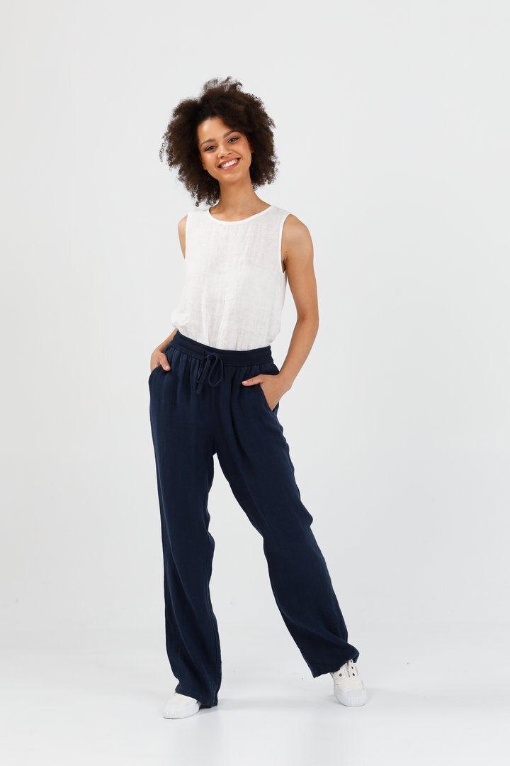 Brave+True-Juno Pants-Navy