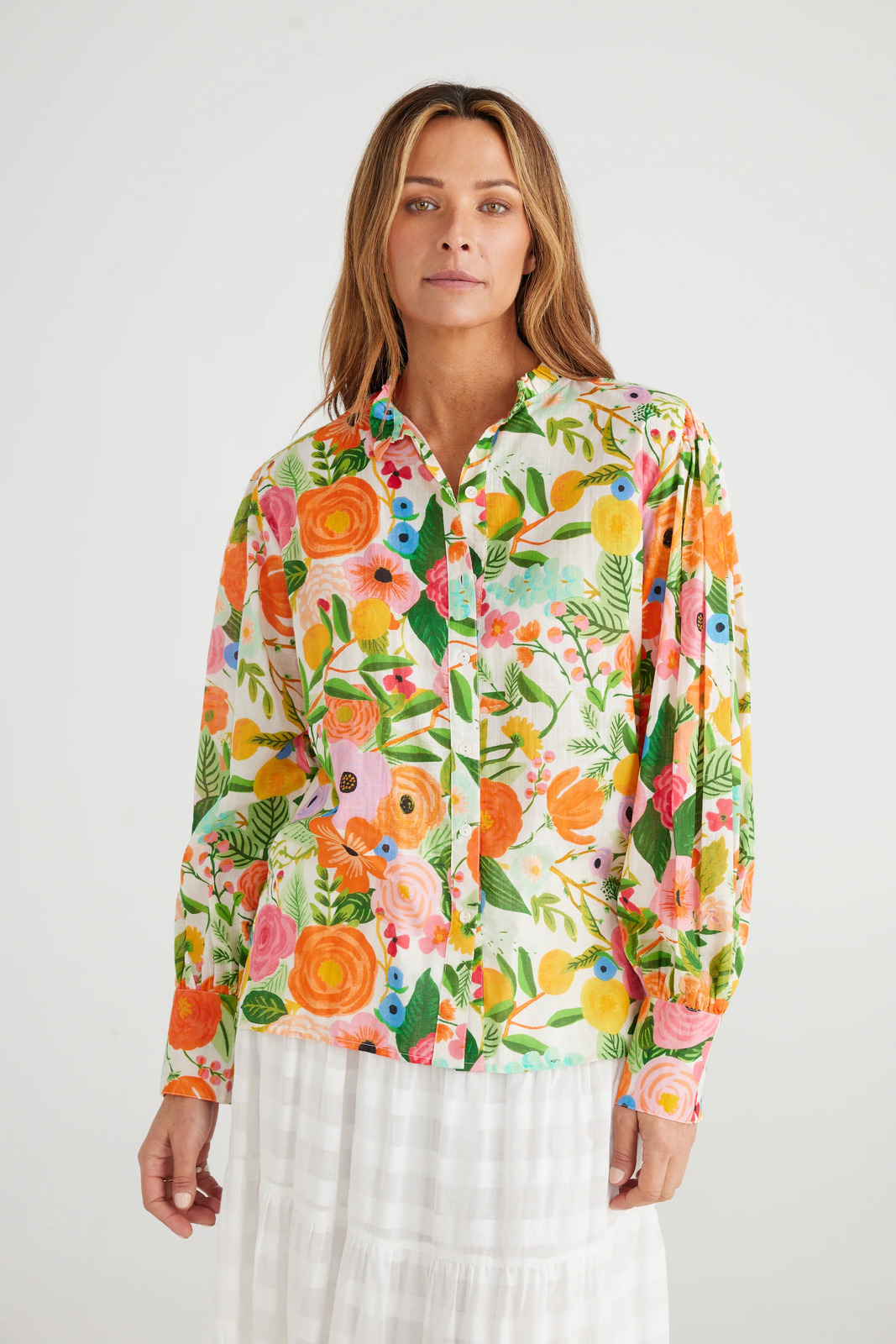 Brave+True Goldsmith Shirt - Blossom