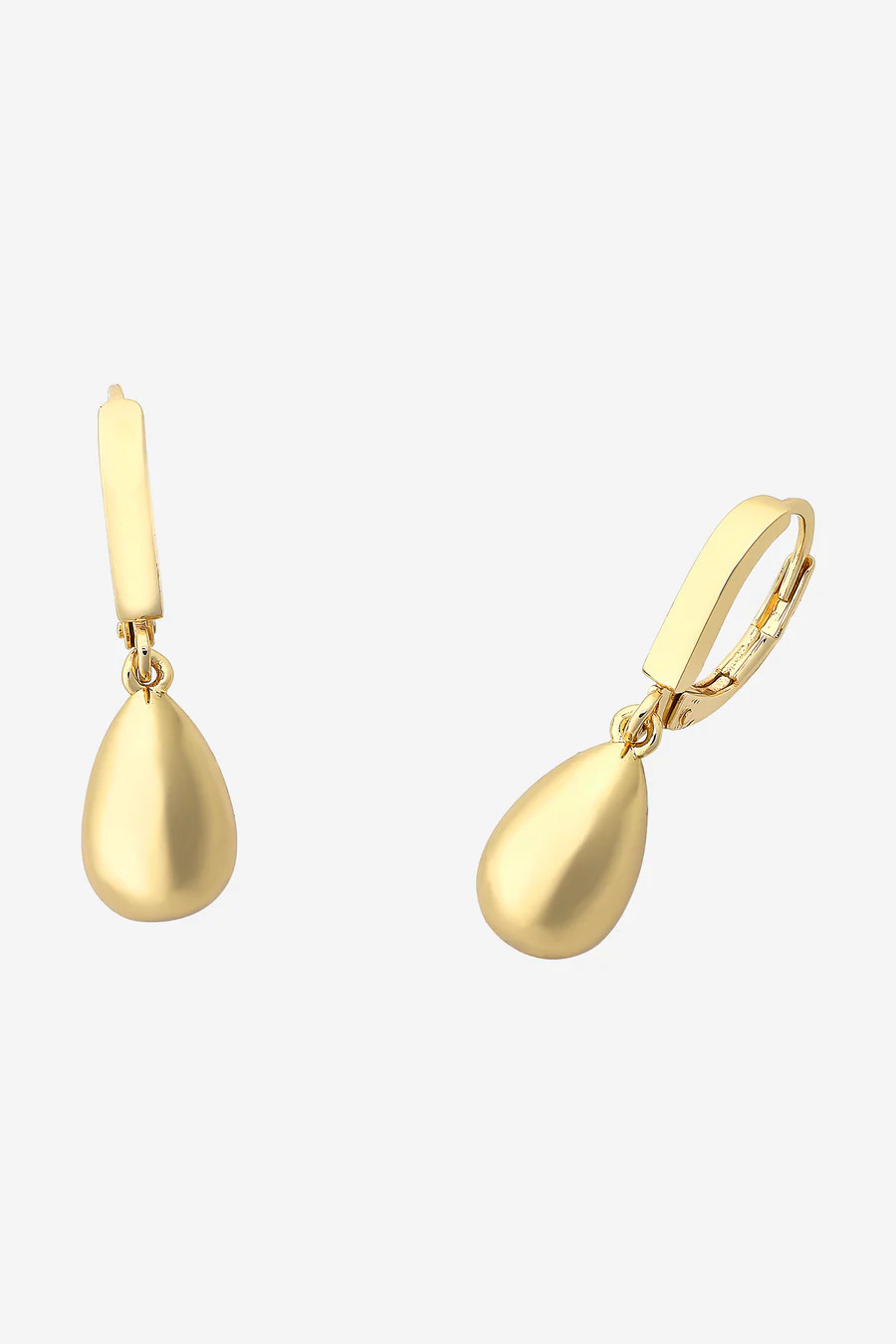 Liberte gold drop earrings.