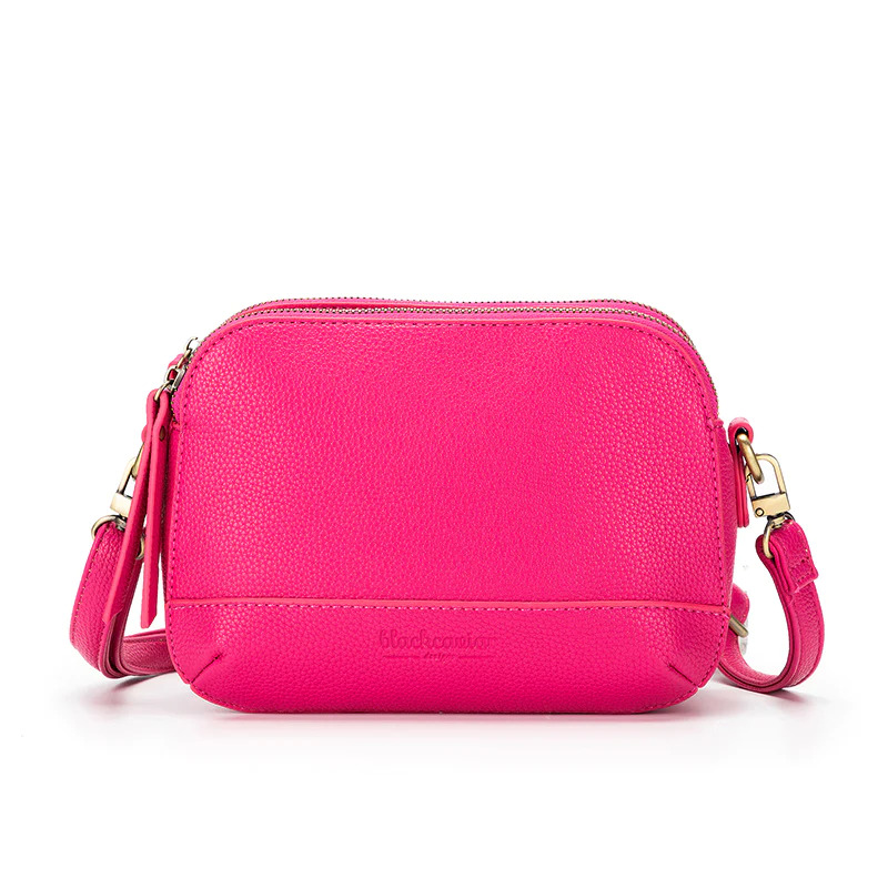 Black Caviar Designs Piper Crossbody Bag - Fuchsia