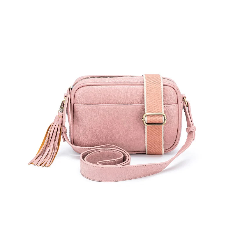 Black Caviar Designs Raven Crossbody Bag - Pink