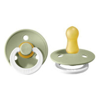 Bibs Colour Round Glow in Dark Pacifier Size 1 - Sage