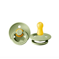 Bibs Colour Round Pacifier Size 2 - Sage
