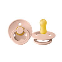 Bibs Colour Round Pacifier Size 2 - Blush
