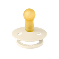 Bibs Colour Round Pacifier Size 2 - Ivory