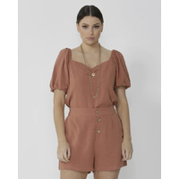 Sass-Sutton Short-Terracotta
