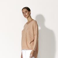 Fate+Becker-La Haine Knit-Apricot