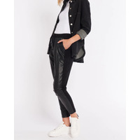Sass Marlo PU Pant - Black