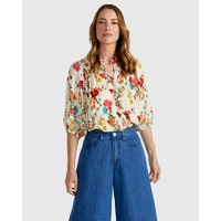 Fate+Becker Guadalupe Top - Cream Rio