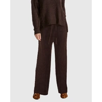 Fate+Becker Catalina Knit Pant - Chocolate