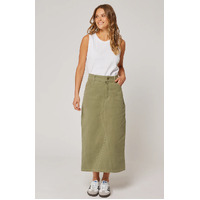 Cartel & Willow Abbie Skirt - Khaki