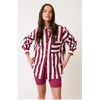 Cartel & Willow Adalyn Shirt - Plum