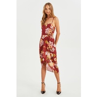 COOPER STREET DUCHESS DRAPE DRESS