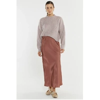Sass Nell Bias Skirt - Rosewood
