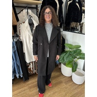 Iris Maxi Coat - Black