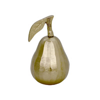Madras Link Brass Pear Small