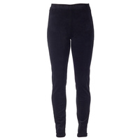 Vassalli Skinny Leg Cord Pull On - Black