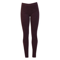 Vassalli Skinny Leg Pull On Pant - Vino