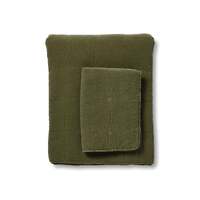 Madras Link Bailey Coverlet Set - Olive Wash