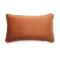 Madras Link Mira Velvet Cushion 30x50cm - Rust