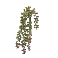 Rogue String of Pearls 34cm - Green/Burgundy