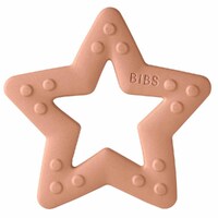 Bibs Baby Bitie Teething Star - Peach