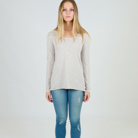 3rd Story-Strumpet Tee-Grey Marle