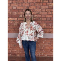 Delilah Collared Shirt - Floral