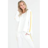 3rd Story-Rainbow Sweater-White