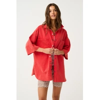 Cartel & Willow Stella Denim Shirt - Ruby Denim