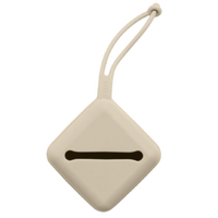 Bibs Pacifier Soft Case - Vanilla