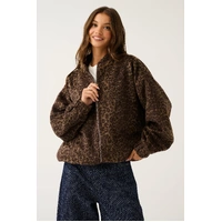 Cartel & Willow Milo Jacket - Brushed Leopard