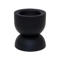j.elliot Amira Candle Holder Small - Black