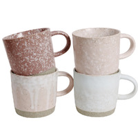 Robert Gordon Mixed Mugs 4 PK - Strata Pink