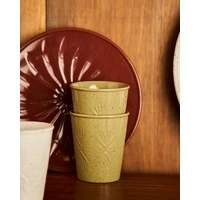 Robert Gordon Hardware Lane Latte Cup Set of 2 - Peppercorn