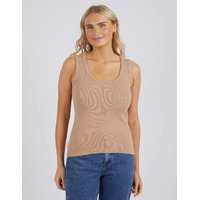 Foxwood Sadie Rib Tank - Sand