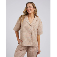 Foxwood Maya Geo Shirt - Maya Geo Print