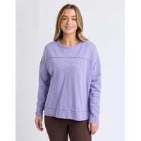 Foxwood Throw On Tee - Lavender
