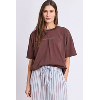 Foxwood Captain Tee - Chocolate