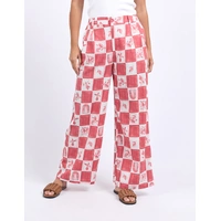 Foxwood Biarittz Pant - Crimson Print