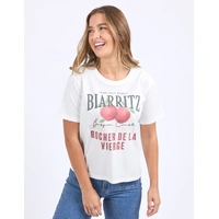 Foxwood Biarittz Tee - Vintage White