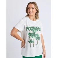 Foxwood Malibu Tee - Vintage White