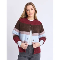 Foxwood Eugene Stripe Cardi - Stripe