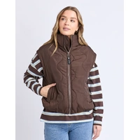 Foxwood Elite Vest - Coffee