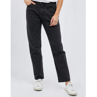 Foxwood Barkly Straight Leg Jean - Black