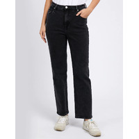 Foxwood Enmore Wide Leg Jean - Washed Black