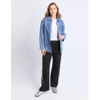 Foxwood Ace Over Shirt - Mid Blue