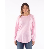 Foxwood-Heritage Mackenzie L/S Crew-Pink
